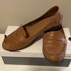 Crown Vintage Cognac Loafers